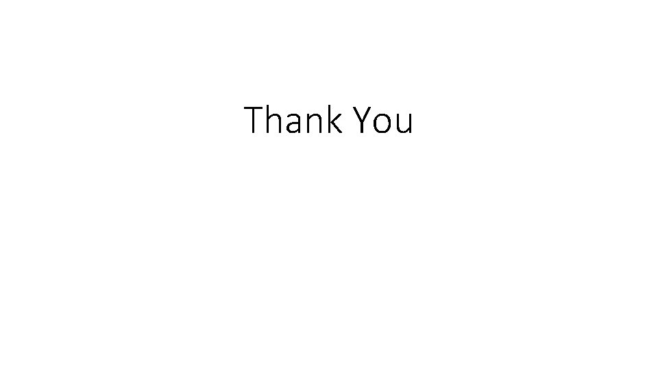 Thank You 