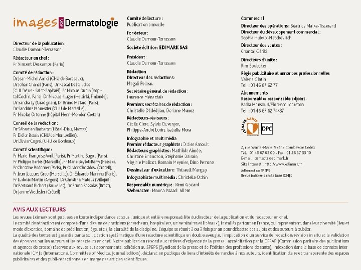 Psoriasis 2 Images en Dermatologie 