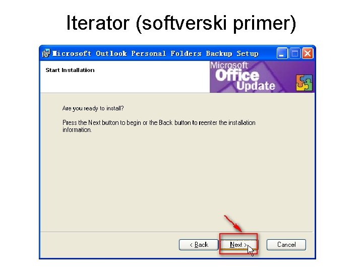Iterator (softverski primer) 