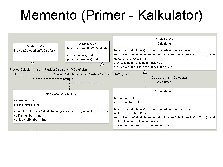 Memento (Primer - Kalkulator) 