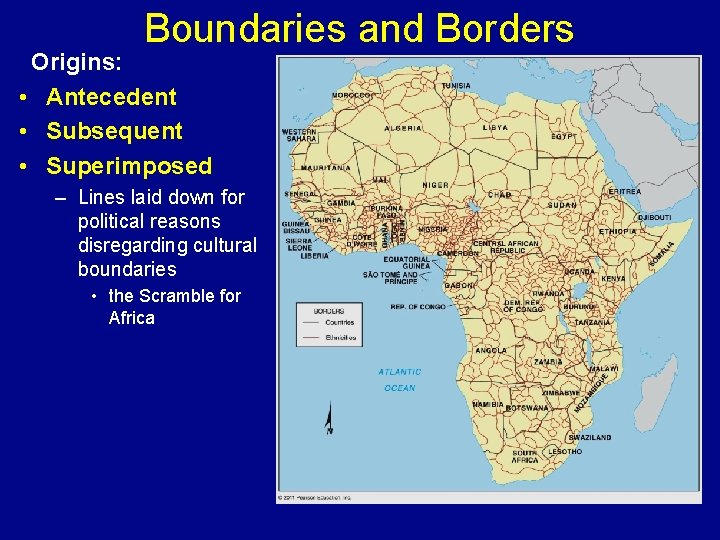 Political Geography Transition Zones Until recently many boundaries