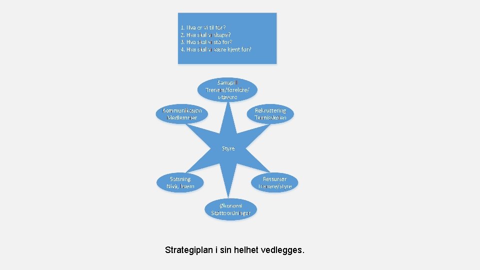 Strategiplan i sin helhet vedlegges. 