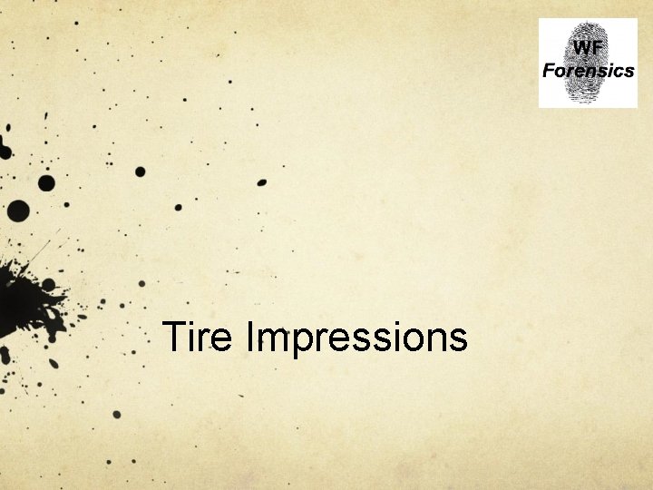 Tire Impressions 