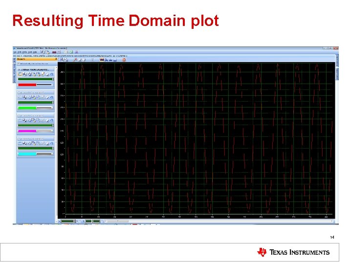 Resulting Time Domain plot 14 