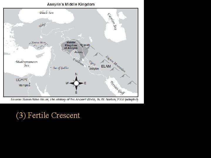 (3) Fertile Crescent 