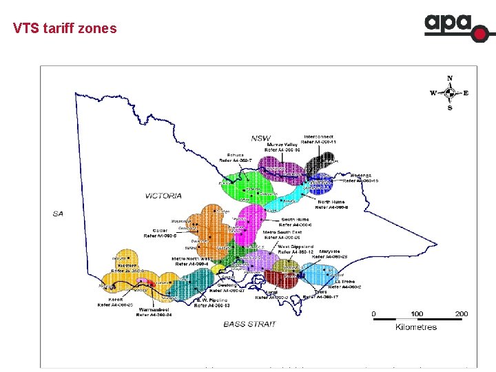 VTS tariff zones 15 