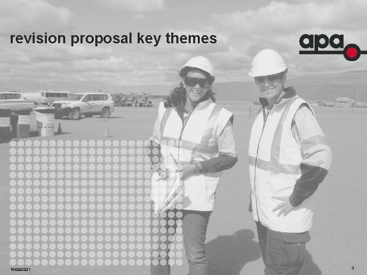 revision proposal key themes 16/09/2021 3 