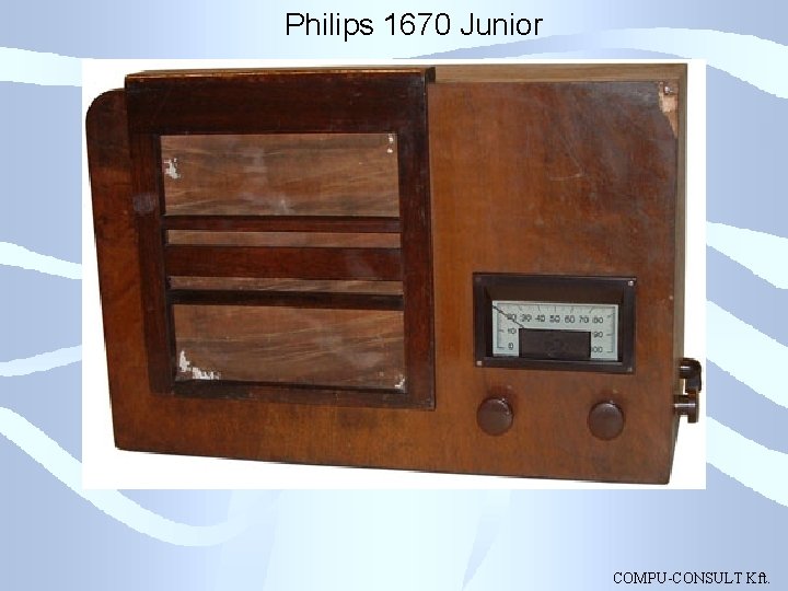 Philips 1670 Junior COMPU-CONSULT Kft. 