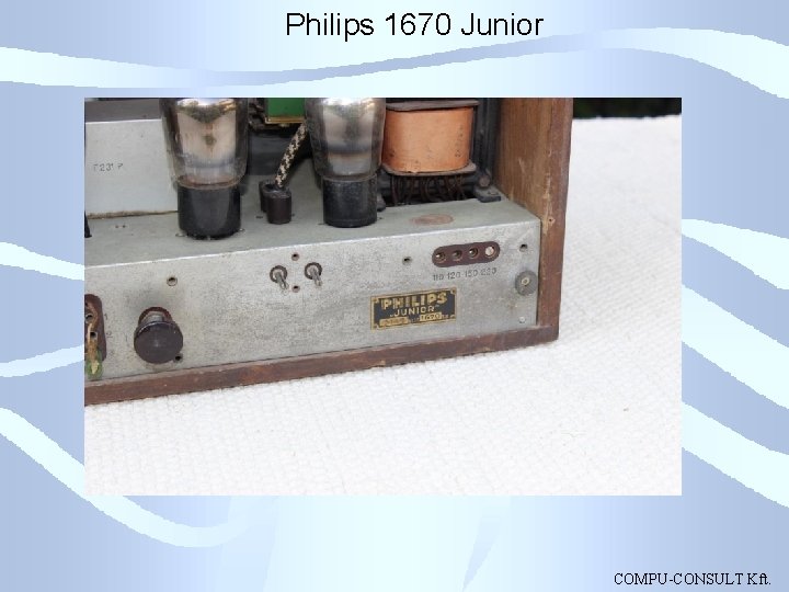 Philips 1670 Junior COMPU-CONSULT Kft. 