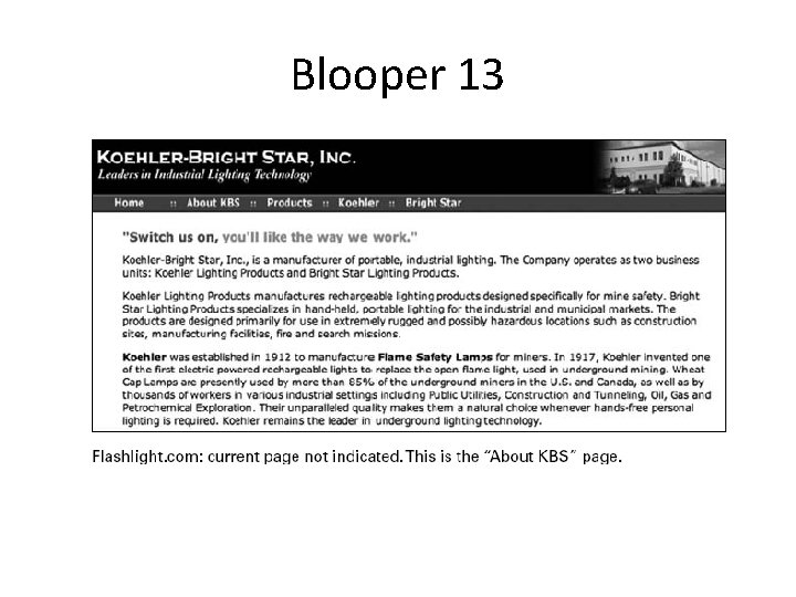 Blooper 13 