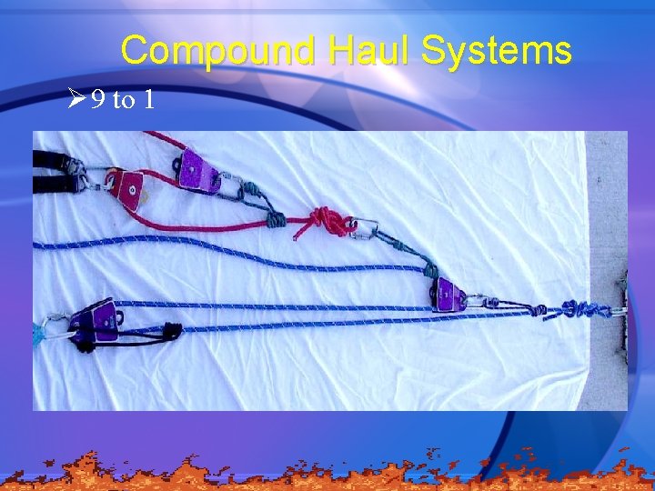 Compound Haul Systems Ø 9 to 1 