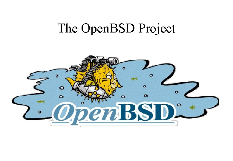 The Open. BSD Project 