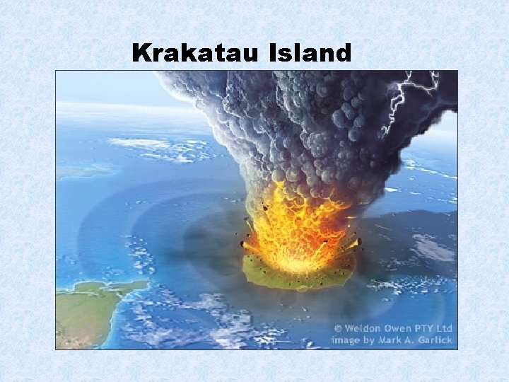 Krakatau Island 