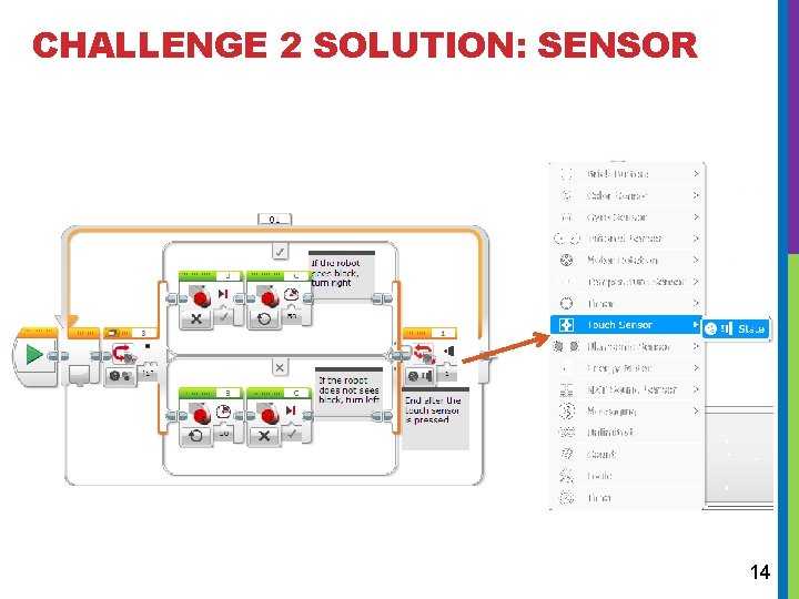 CHALLENGE 2 SOLUTION: SENSOR 14 CHALLENGE 2 SOLUTION: SENSOR 14
