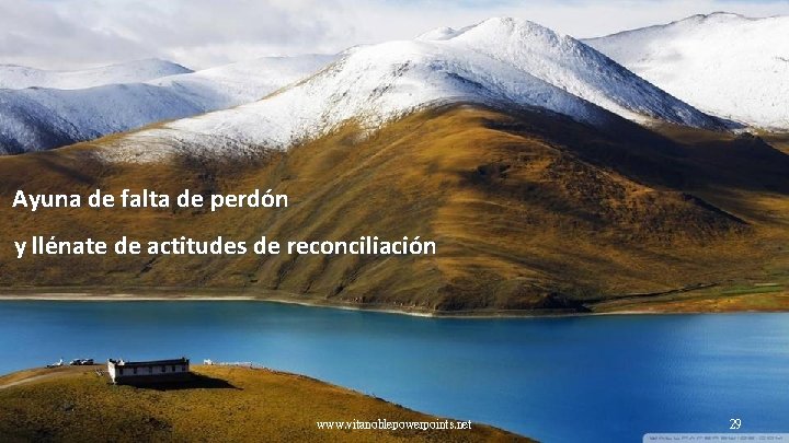 Ayuna de falta de perdón y llénate de actitudes de reconciliación www. vitanoblepowerpoints. net