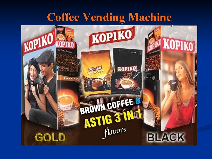 Coffee Vending Machine 