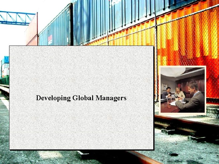 Developing Global Managers 