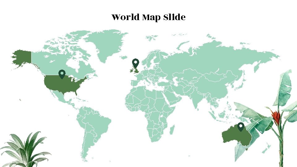 World Map Slide 