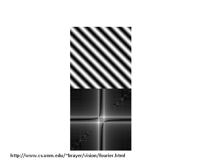http: //www. cs. unm. edu/~brayer/vision/fourier. html http: //www. cs. unm. edu/~brayer/vision/fourier. html