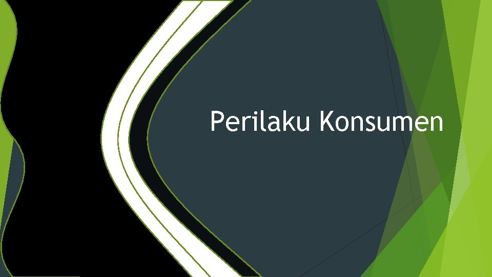 Perilaku Konsumen 