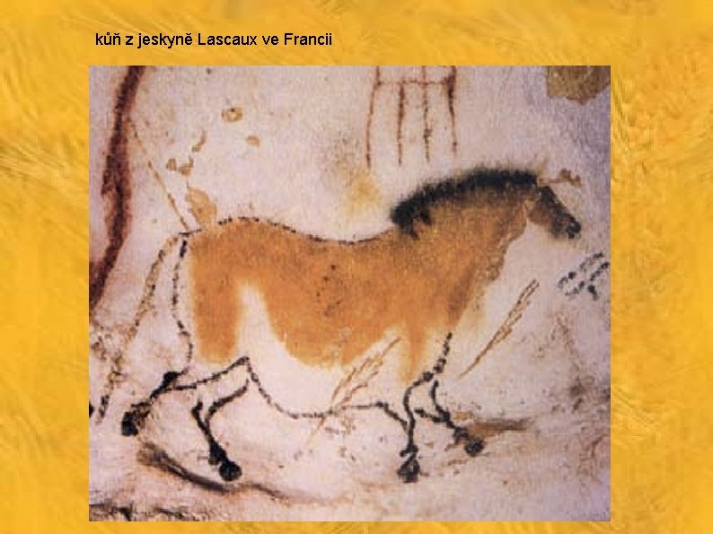kůň z jeskyně Lascaux ve Francii 