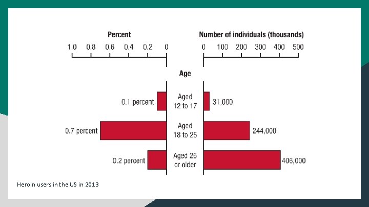 Heroin users in the US in 2013 