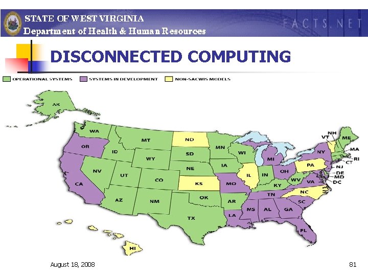 DISCONNECTED COMPUTING August 18, 2008 81 