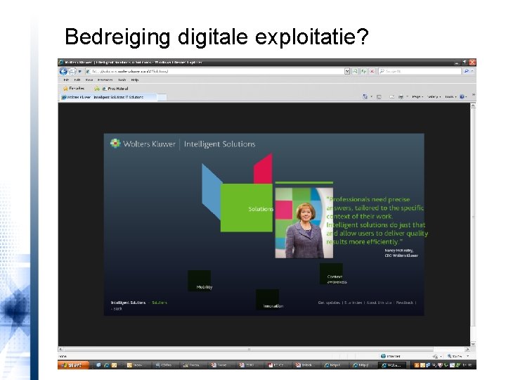 Bedreiging digitale exploitatie? 