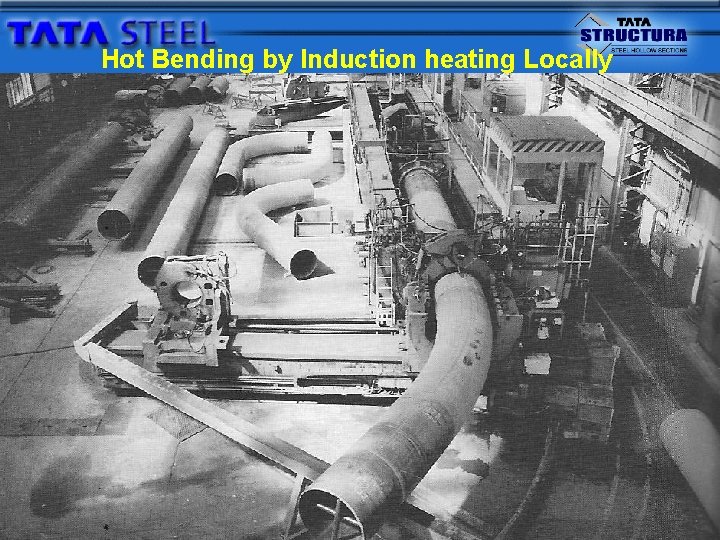 Hot Bending by Induction heating Locally 