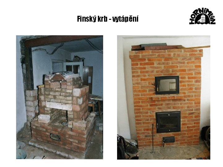 Finský krb - vytápění 