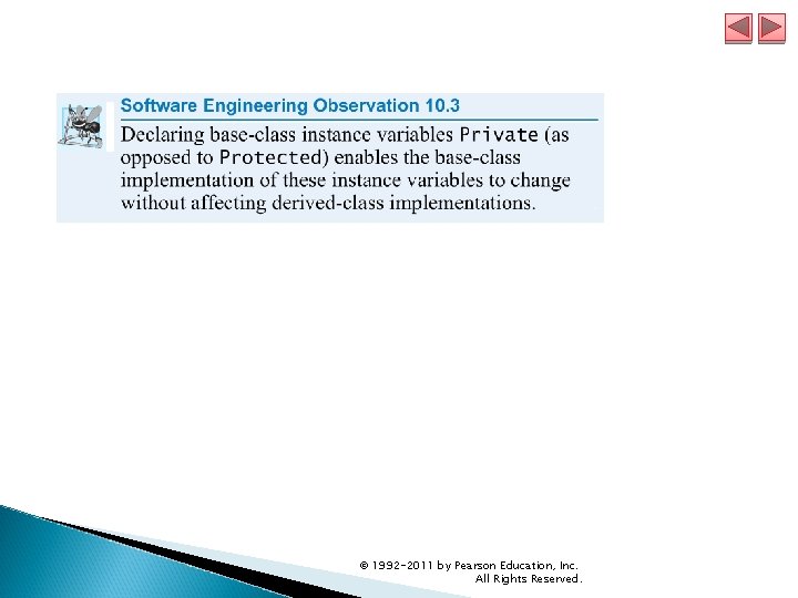 © 1992 -2011 by Pearson Education, Inc. All Rights Reserved. 