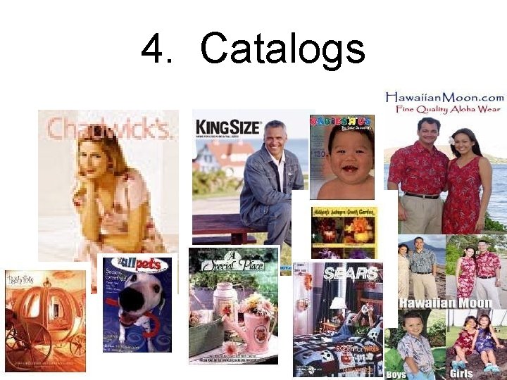 4. Catalogs 