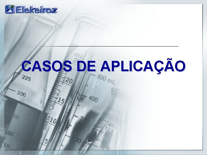 Resinas Estervinílicas em Ambientes Agressivos CASOS DE APLICAÇÃO Fábio Gallani Pinto – Assist. Técnico