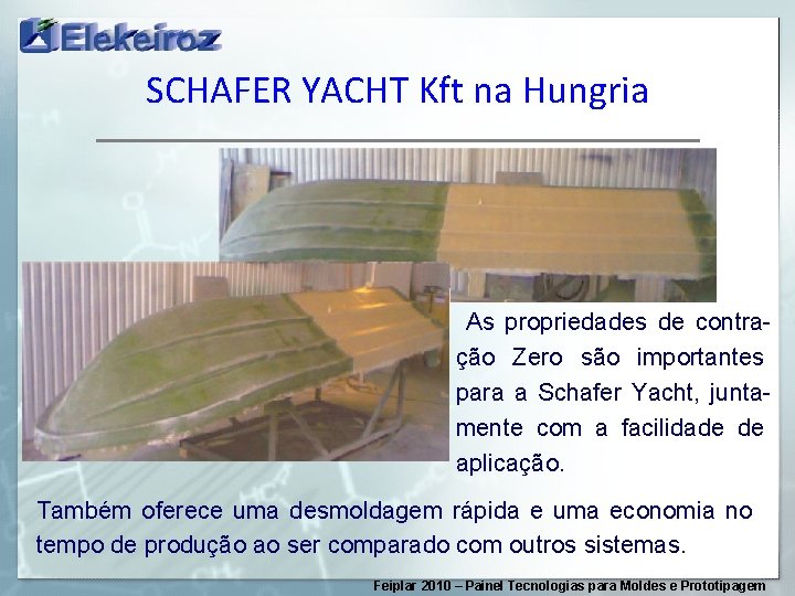 SCHAFER YACHT Kft na Hungria As propriedades de contração Zero são importantes para a