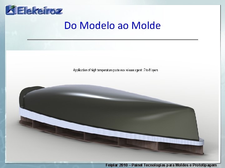 Do Modelo ao Molde Feiplar 2010 – Painel Tecnologias para Moldes e Prototipagem 