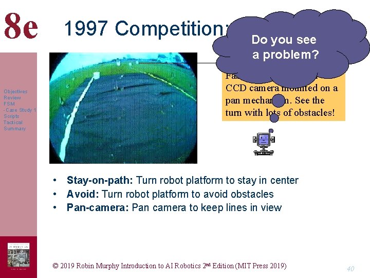 8 e 1997 Competition: 3 Do Behaviors you see a problem? Objectives Review FSM 8 e 1997 Competition: 3 Do Behaviors you see a problem? Objectives Review FSM