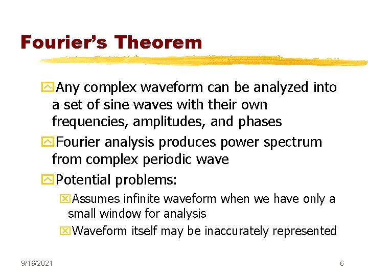 Analyzing the Speech Signal Julia Hirschberg CS 6998