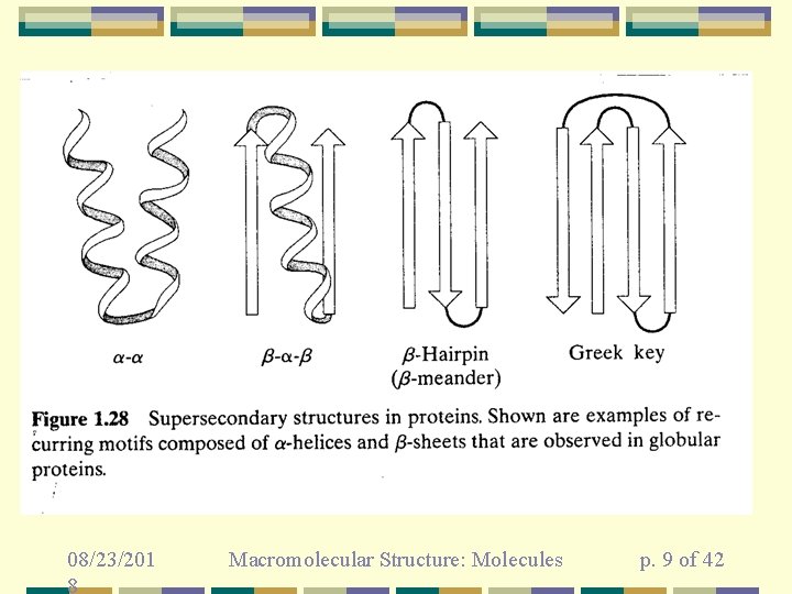 08/23/201 8 Macromolecular Structure: Molecules p. 9 of 42 