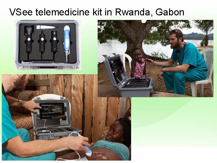 VSee telemedicine kit in Rwanda, Gabon 