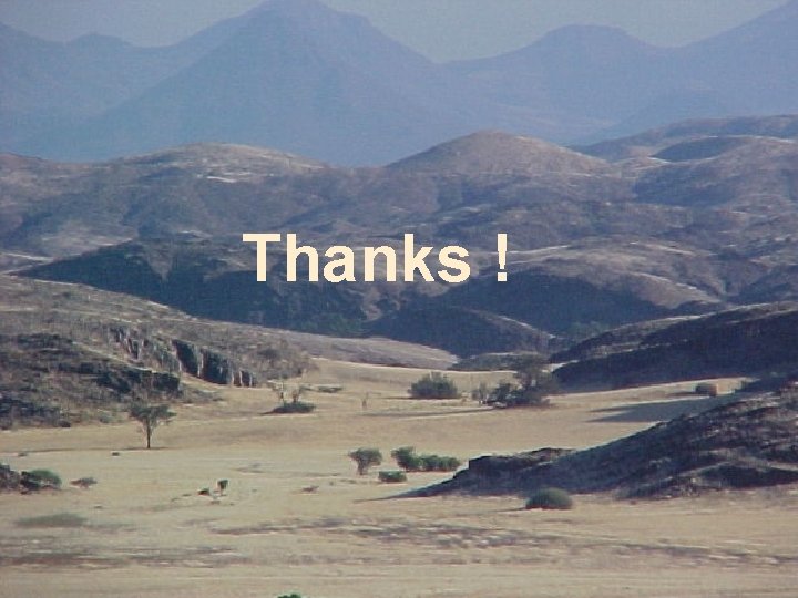 Thanks ! 