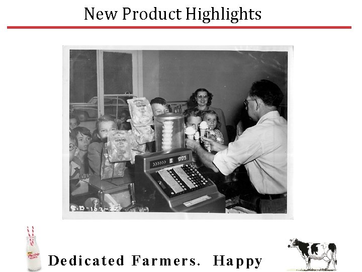 New Product Highlights Dedic ated Farmers. Happy 