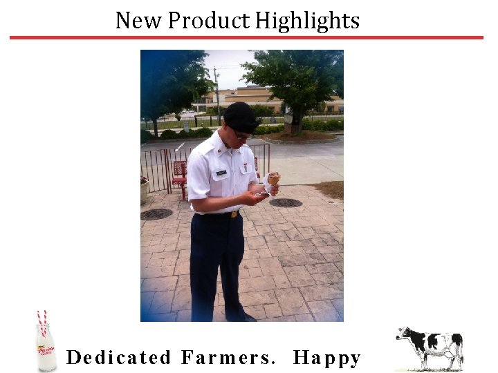 New Product Highlights Dedic ated Farmers. Happy 