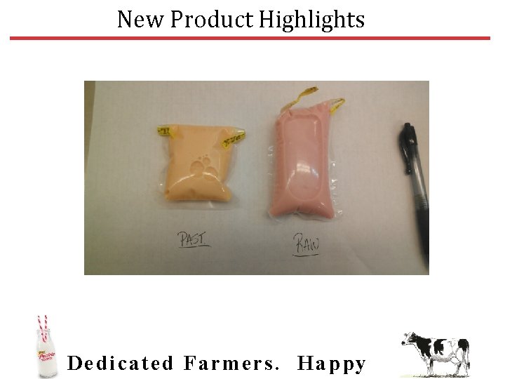 New Product Highlights Dedic ated Farmers. Happy 