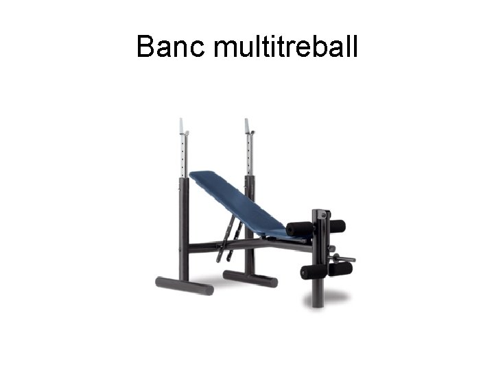 Banc multitreball 