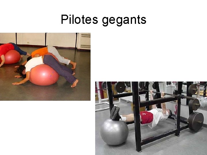 Pilotes gegants 