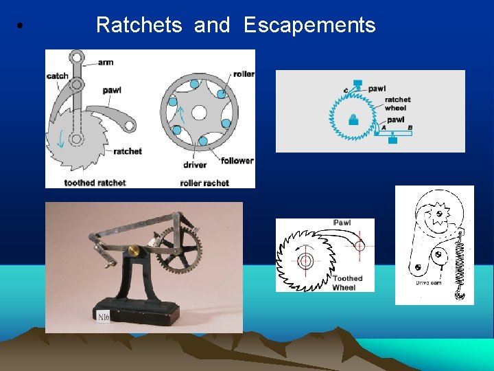  • Ratchets and Escapements 