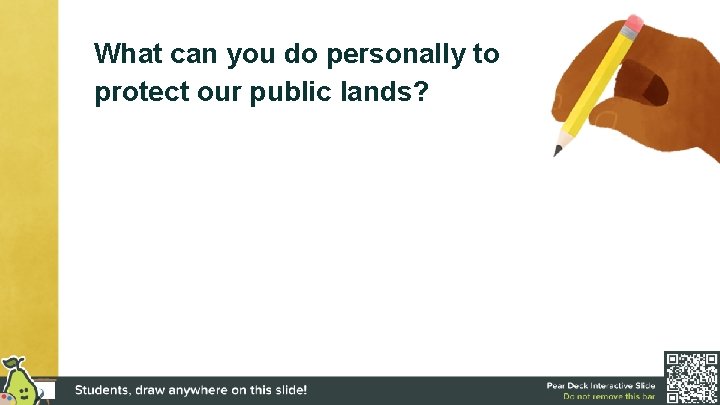 What can you do personally to protect our public lands? 