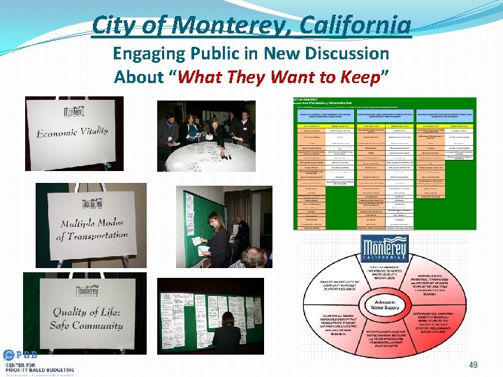 City of Monterey, California Engaging Public in New Discussion About “What They Want to