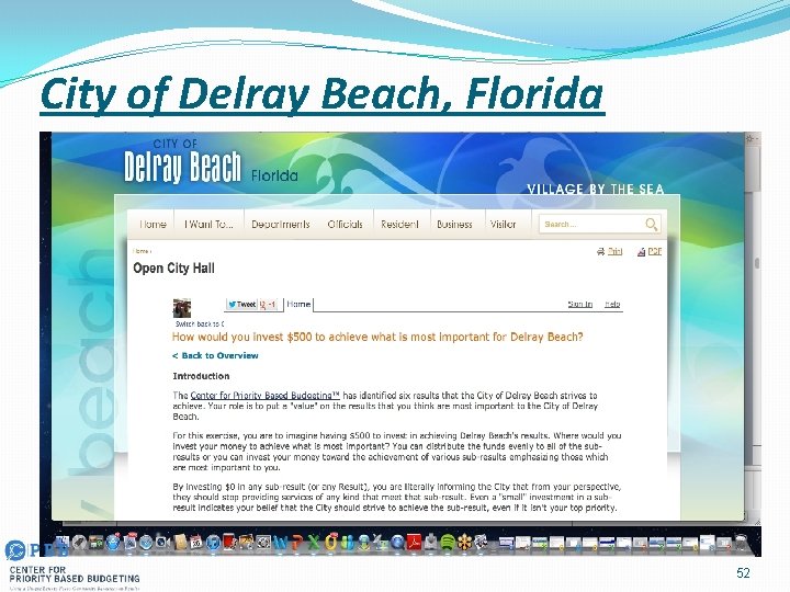 City of Delray Beach, Florida 52 