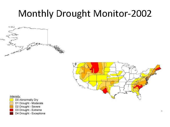Monthly Drought Monitor-2002 